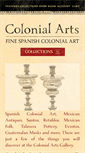 Mobile Screenshot of colonialarts.com